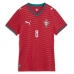 Fotballdrakt Dame Portugal Bruno Fernandes #8 Hjemmedrakt VM 2026 Kortermet